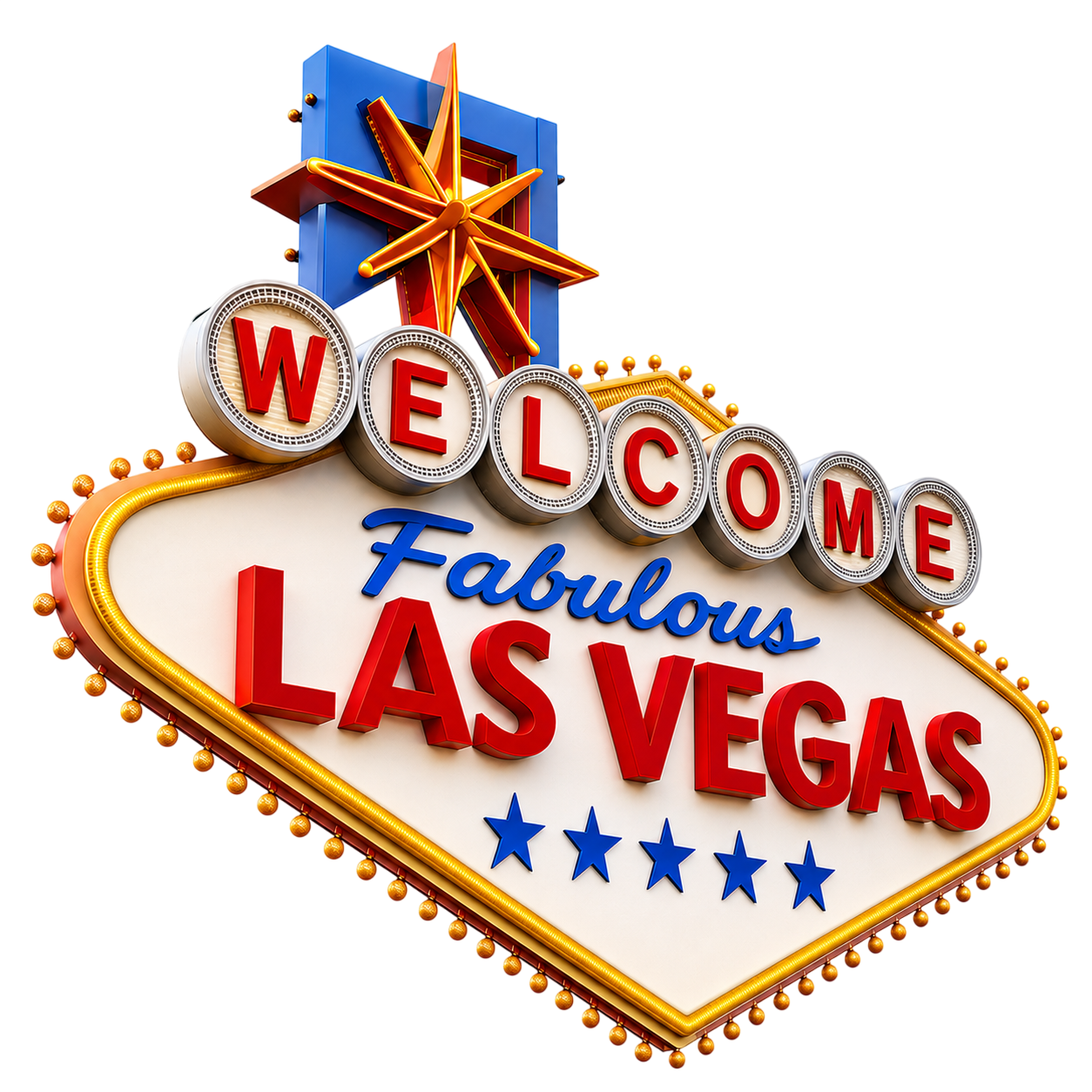 Placa Welcome to Fabulous Las Vegas